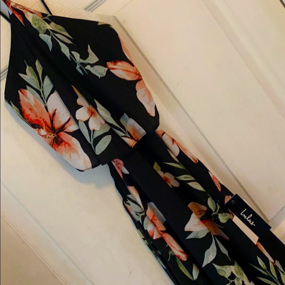Floral maxi dress